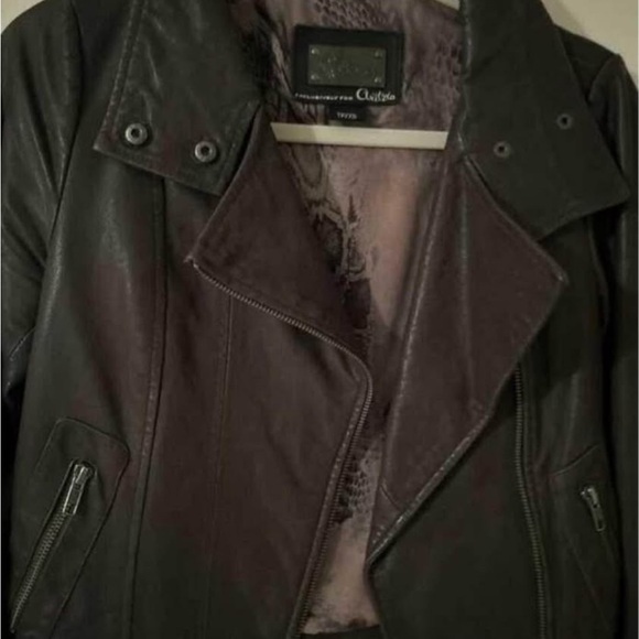 Mackage leather jacket by Aritzia - Picture 2 of 3